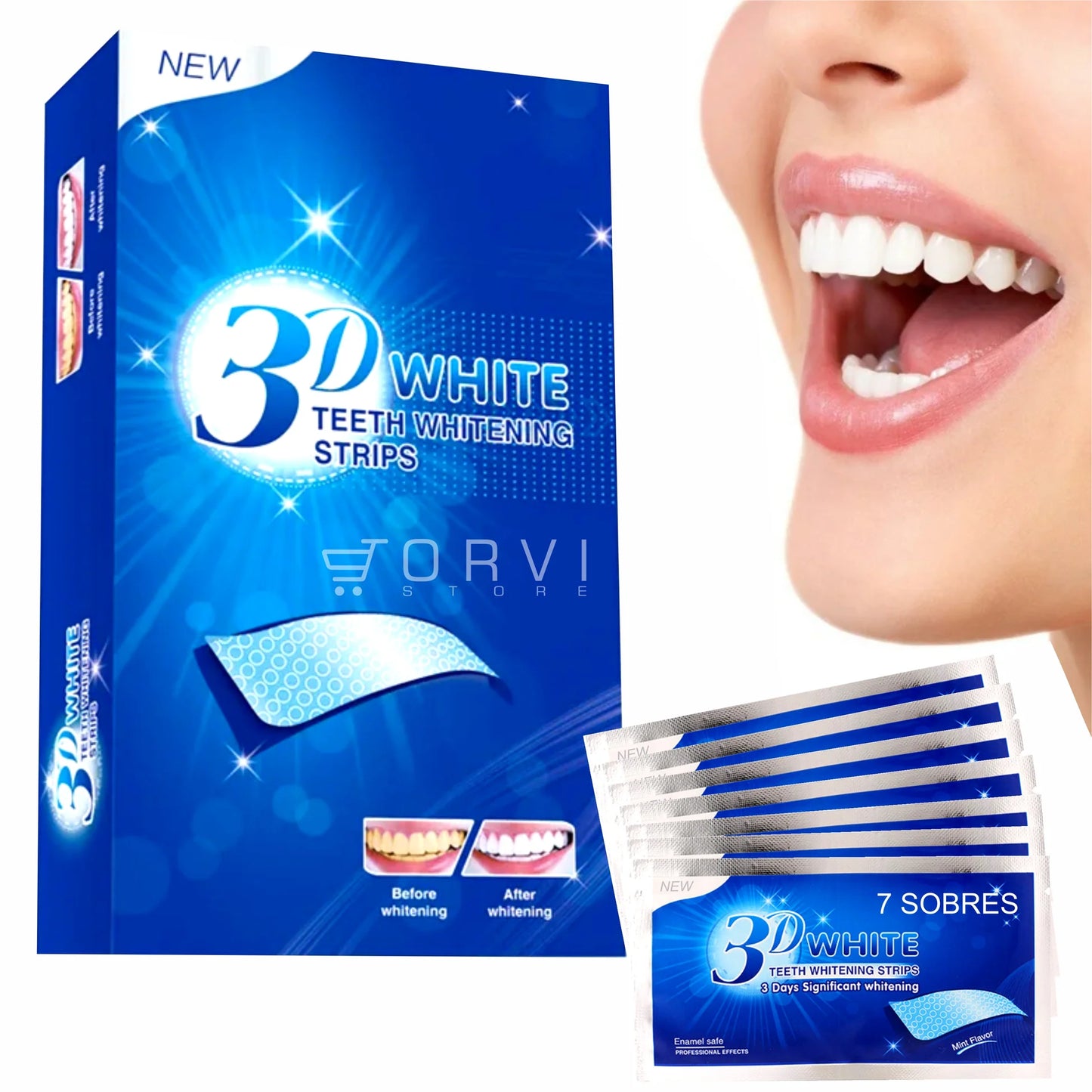 3D WHITE BLANQUEADOR DENTAL